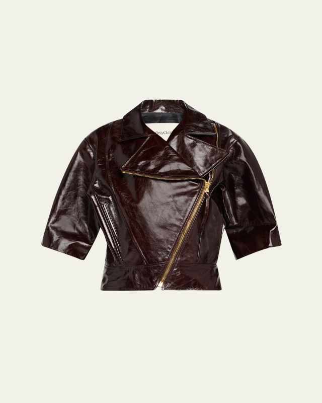 Toots Crinkle Leather Jacket